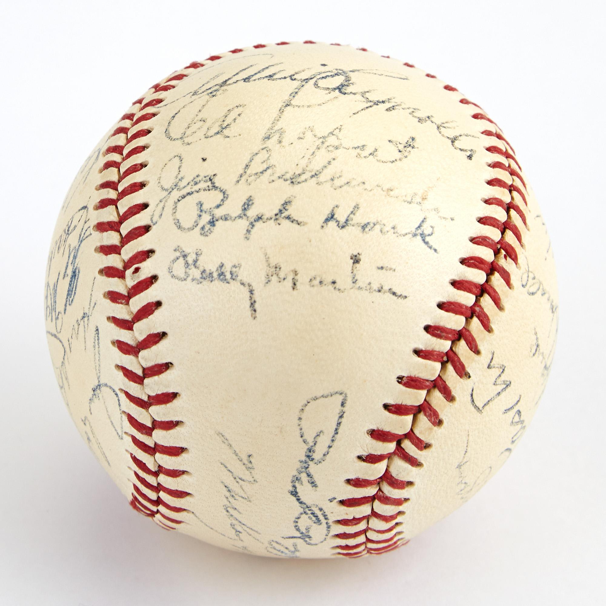 1952 All Star Game Signed Game Used Baseball MEARS Mantle First